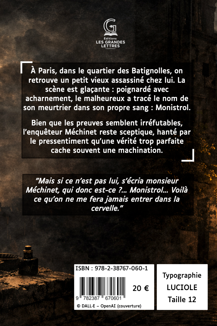LE PETIT VIEUX DES BATIGNOLLES - ÉMILE GABORIAU (TAILLE 12)