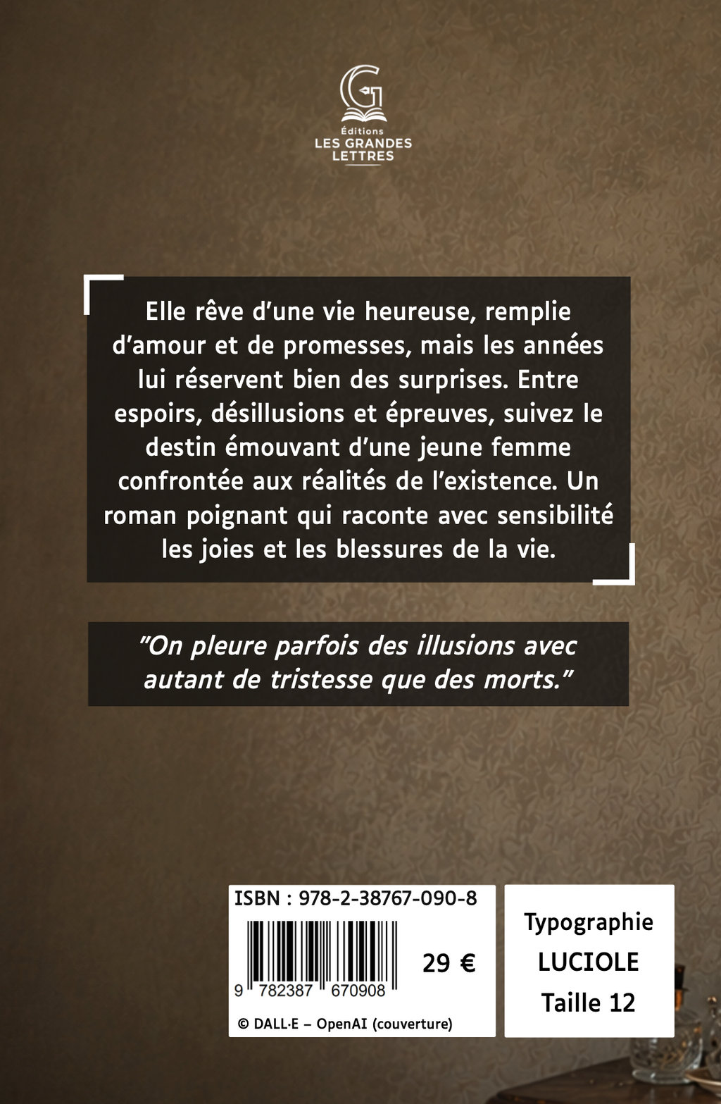 UNE VIE - GUY DE MAUPASSANT (TAILLE 12)