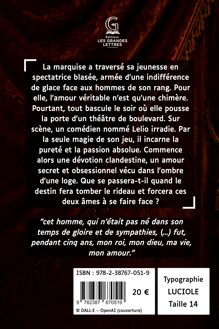 LA MARQUISE - GEORGE SAND (TAILLE 14)
