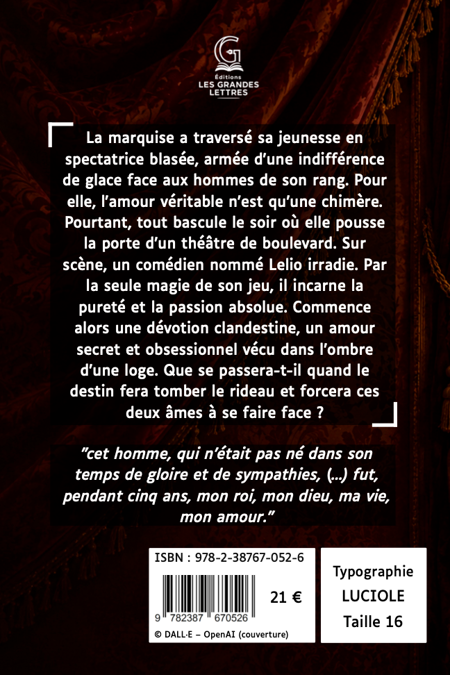 LA MARQUISE - GEORGE SAND (TAILLE 16)