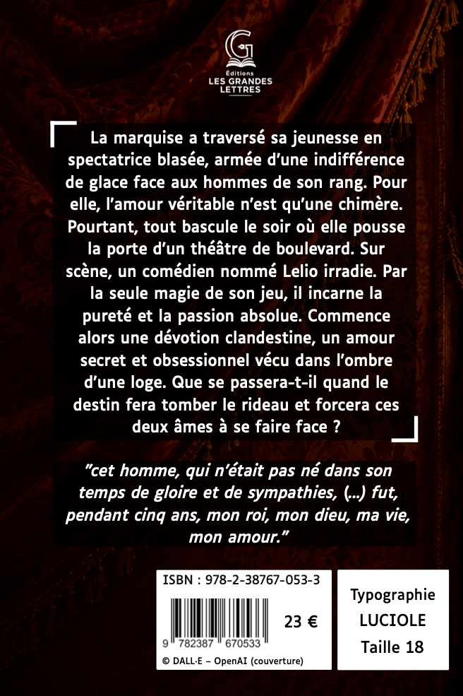 LA MARQUISE - GEORGE SAND (TAILLE 18)