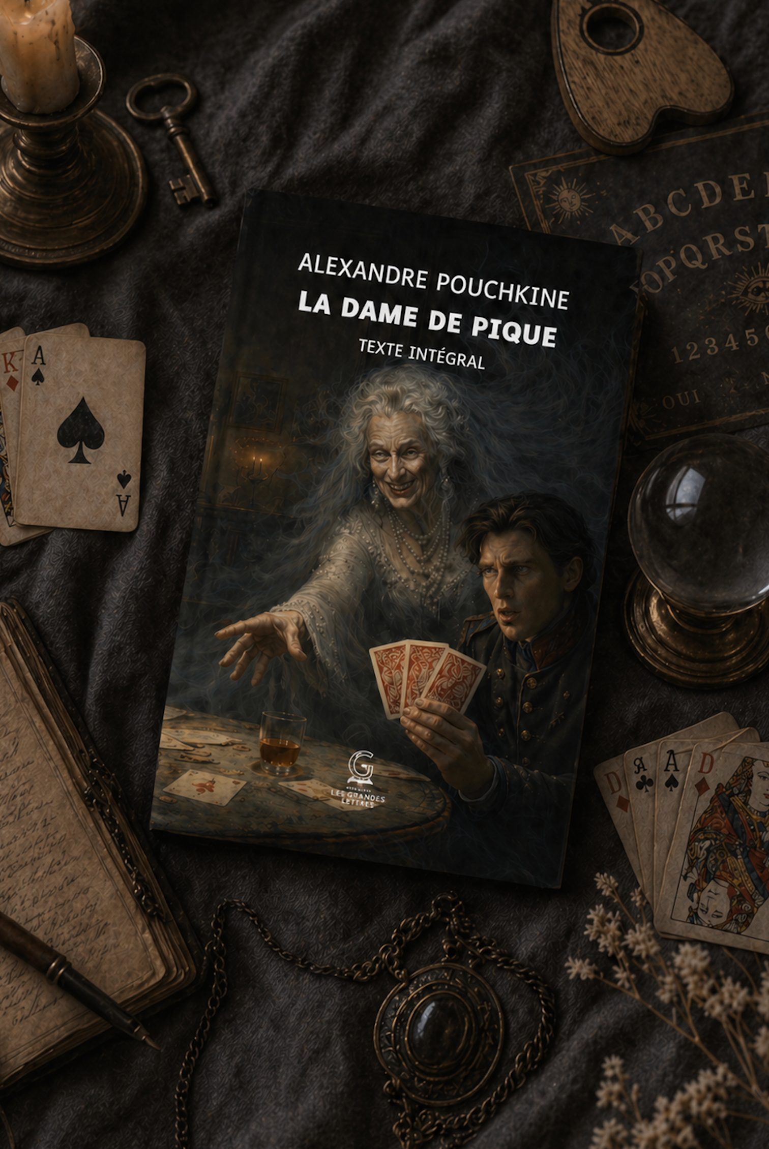 LA DAME DE PIQUE - ALEXANDRE POUCHKINE (TAILLE 18)