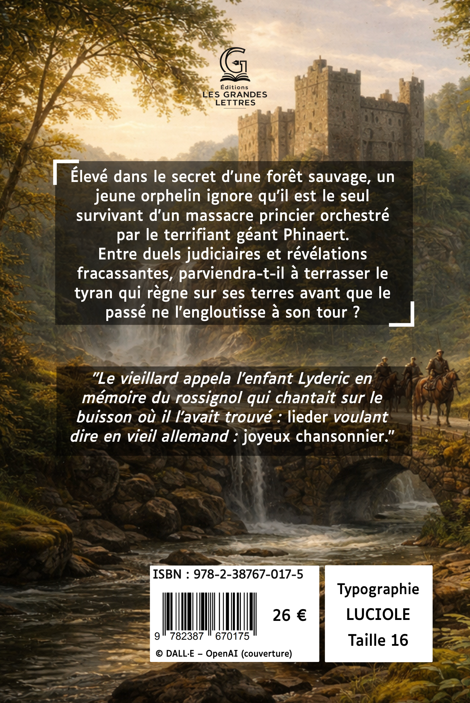 LES AVENTURES DE LYDERIC - ALEXANDRE DUMAS (TAILLE 16)