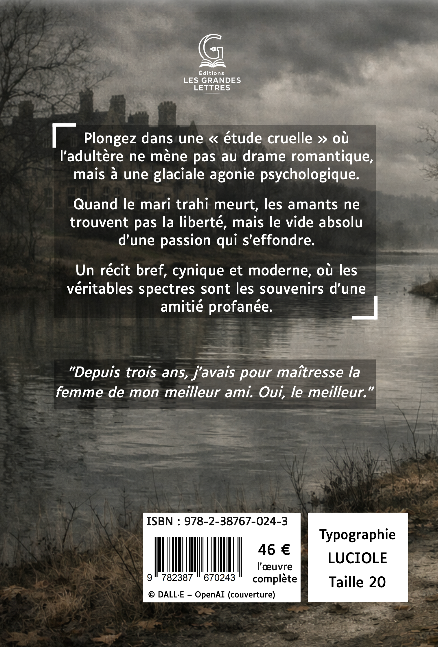 LES FANTOMES - C.M FLOR O'SQUARR (TAILLE 20)