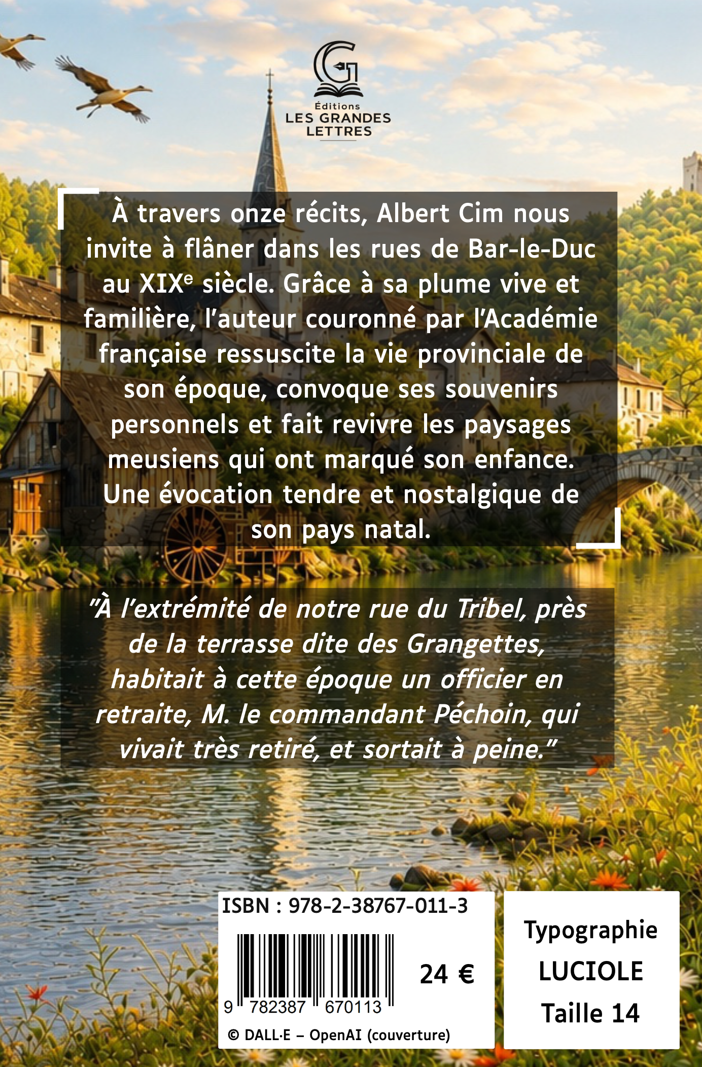 CONTES ET SOUVENIRS DE MON PAYS - ALBERT CIM (TAILLE 14)
