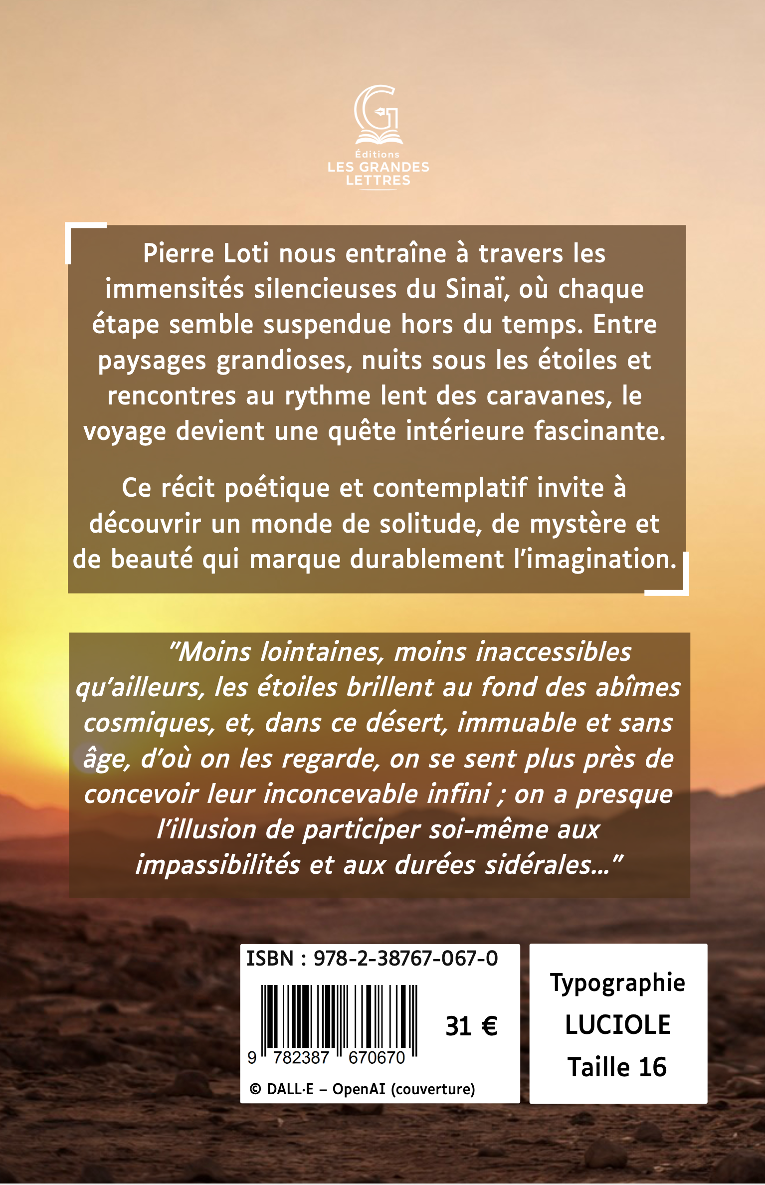 LE DÉSERT_PIERRE LOTI (TAILLE 16)