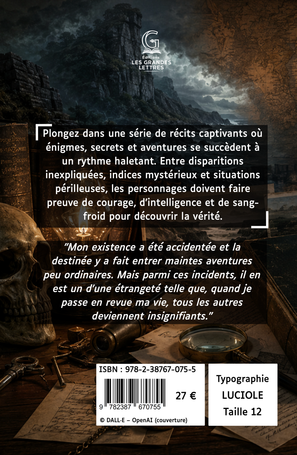NOUVEAUX MYSTÈRES ET AVENTURES - ARTHUR CONAN DOYLE (TAILLE 12)