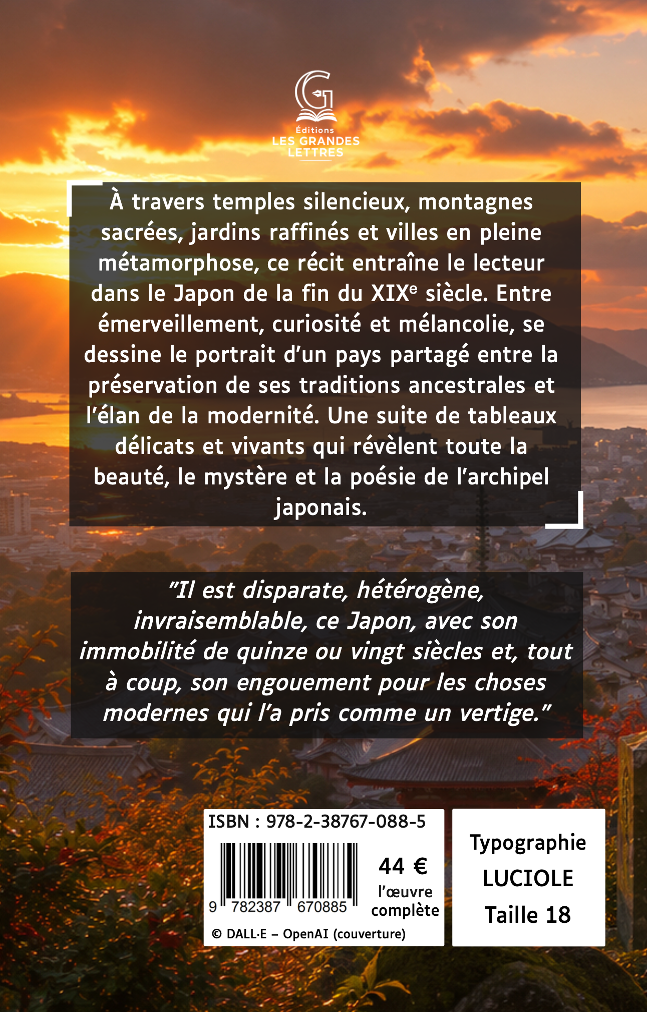 JAPONERIES D'AUTOMNE - PIERRE LOTI (TAILLE 18)