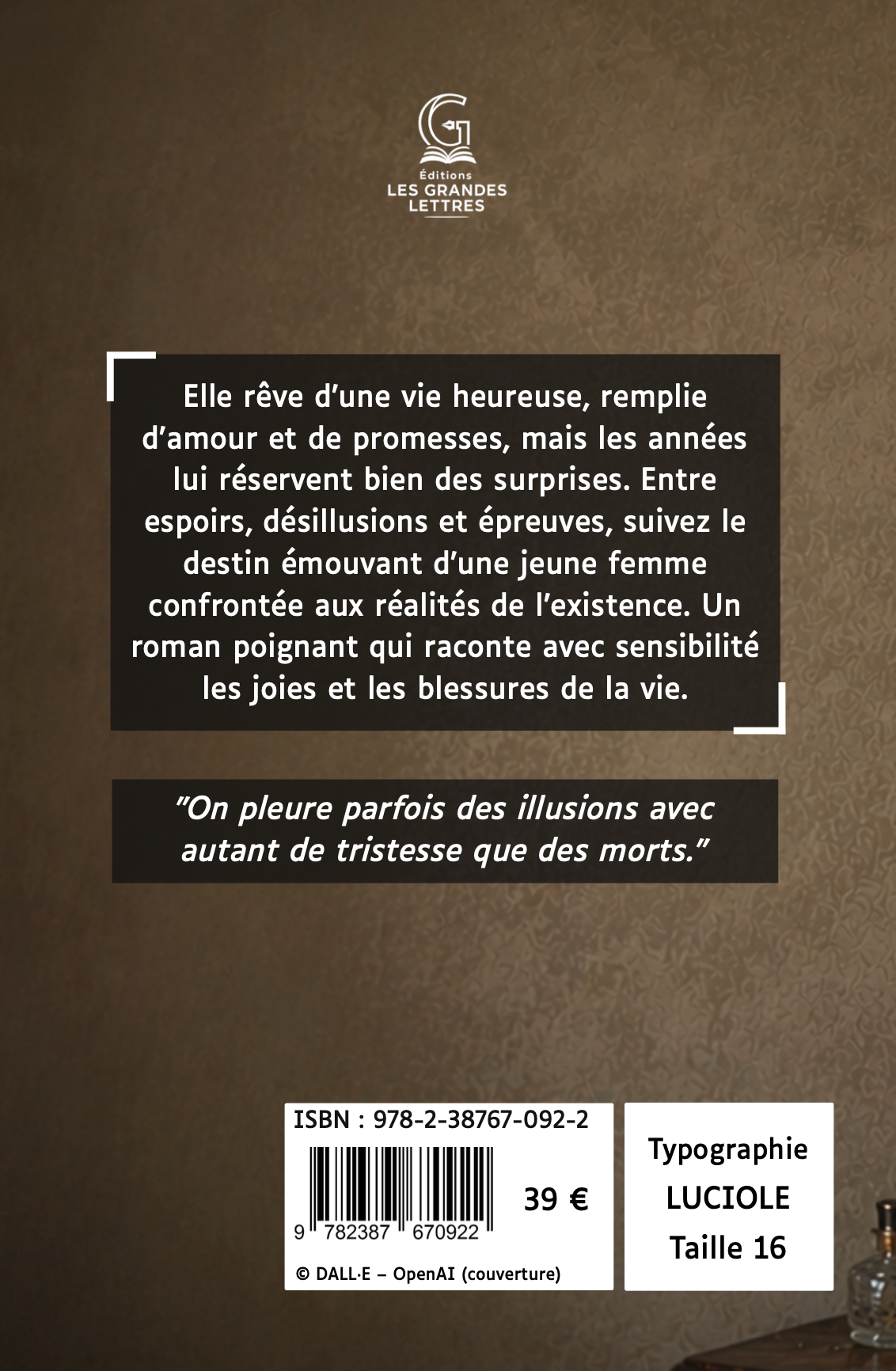 UNE VIE - GUY DE MAUPASSANT (TAILLE 16)