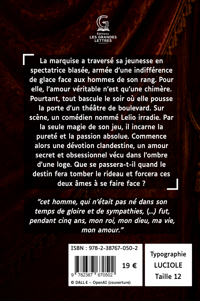 LA MARQUISE - GEORGE SAND (TAILLE 12)