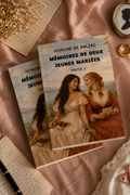 MÉMOIRES DE DEUX JEUNES MARIÉES - HONORÉ DE BALZAC (TAILLE 18)