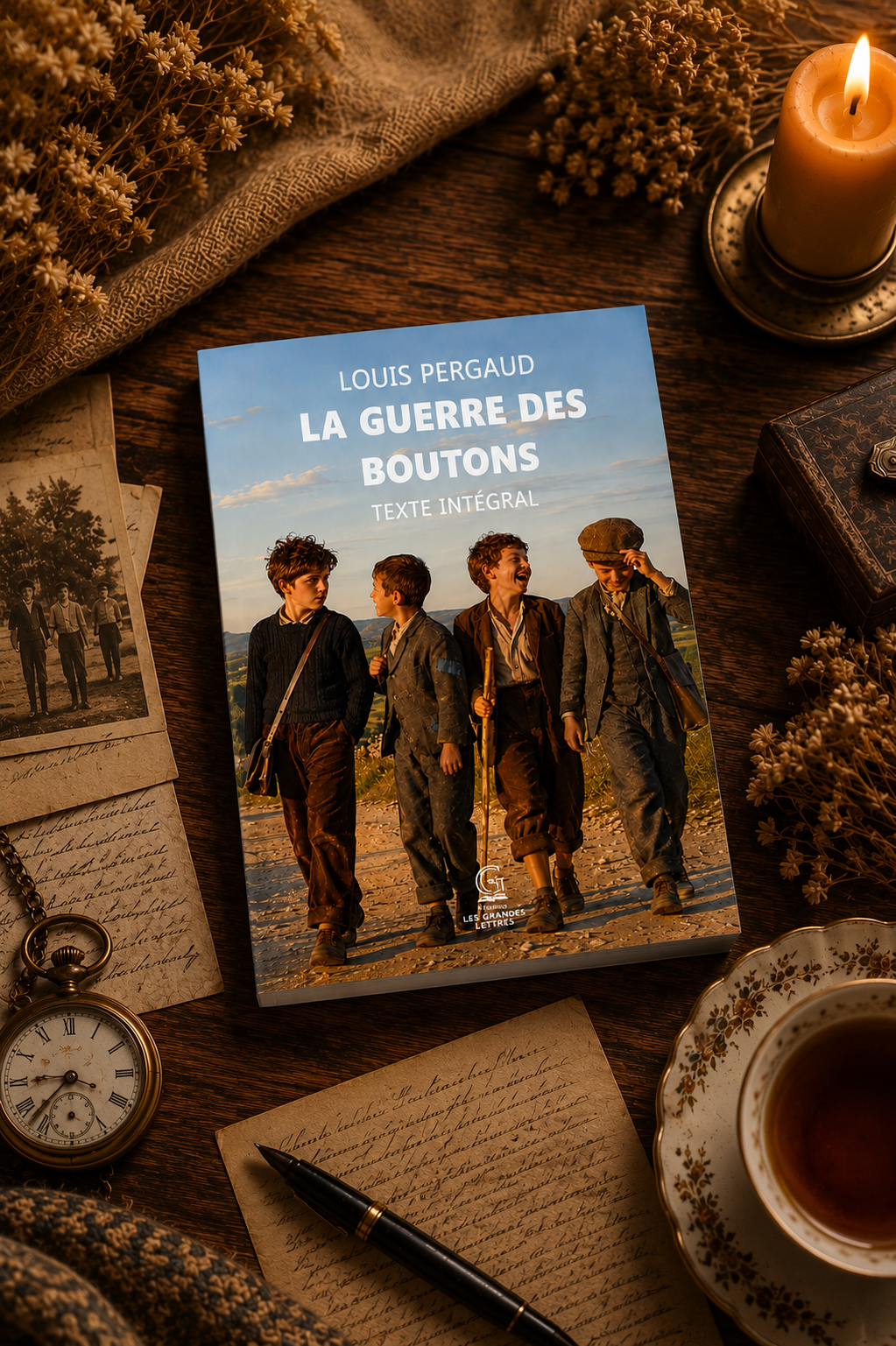 LA GUERRE DES BOUTONS - LOUIS PERGAUD (TAILLE 16)